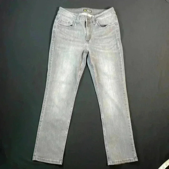 Lee’s women’s 5 regular fit, mid-rise, straight leg 5 pocket jeans size 8 short - Picture 1 of 9